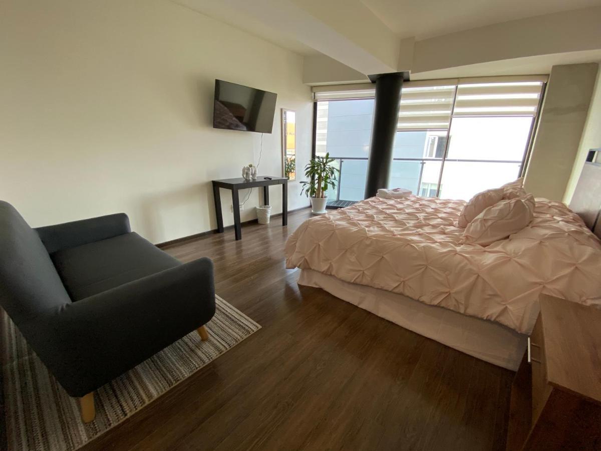 Chicago House Aparthotel Kota Meksiko Bagian luar foto