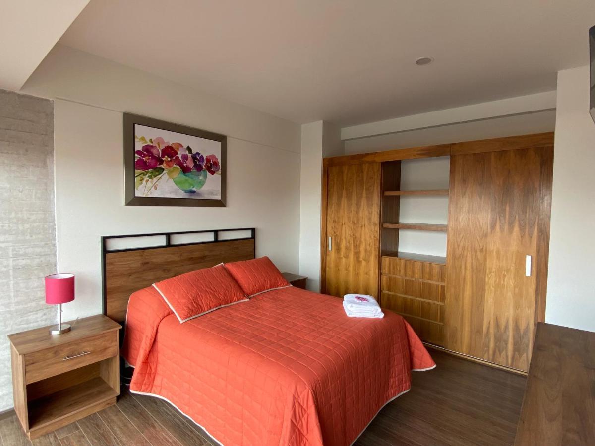 Chicago House Aparthotel Kota Meksiko Bagian luar foto